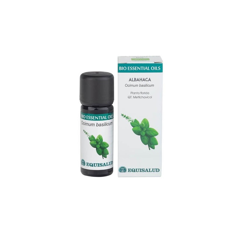 BIO ESSENTIAL OIL ALBAHACA ·10 ML · EQUISALUD