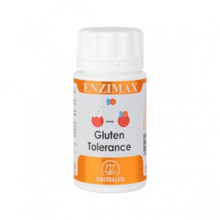 ENZIMAX GLUTEN TOLERANCE · 50 CÁPSULAS · EQUISALUD