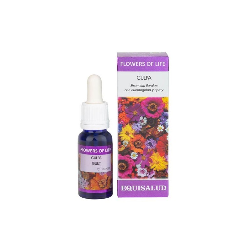 FLOWERS OF LIFE CULPA · 15 ML· EQUISALUD