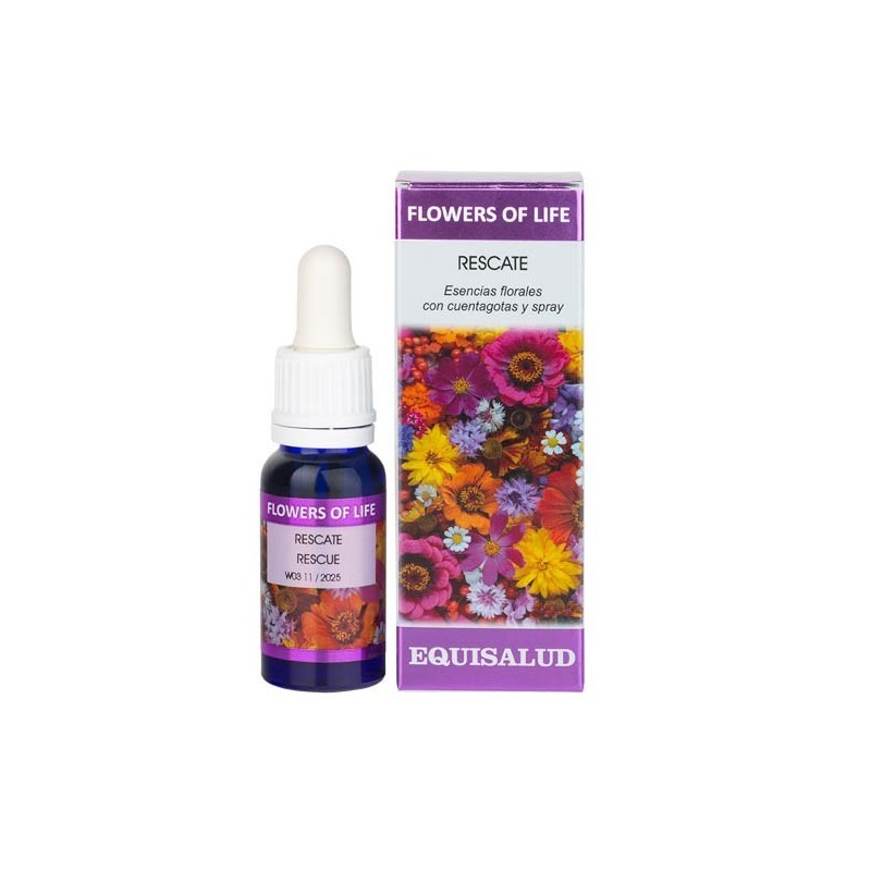 FLOWERS OF LIFE RESCATE · 15ML · EQUISALUD