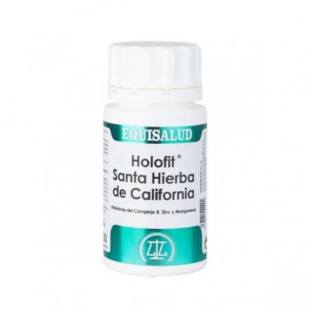 HOLOFIT SANTA HIERBA DE CALIFORNIA · 50 CÁPSULAS · EQUISALUD