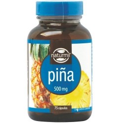 Piña - 500 mg - 75 cap - Naturmil