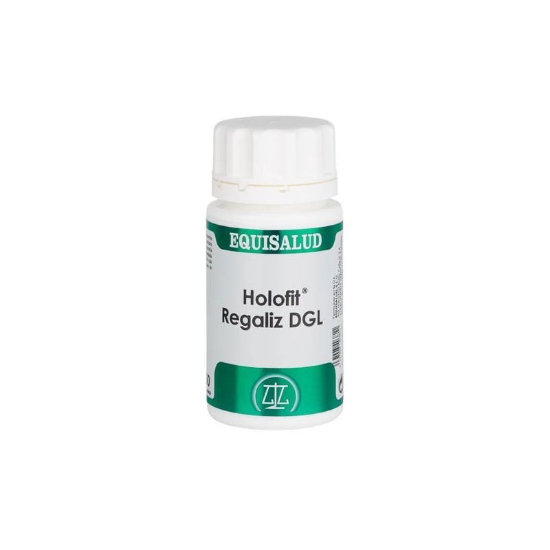 HOLOFIT REGALIZ DGL · 50 CÁPSULAS · EQUISALUD