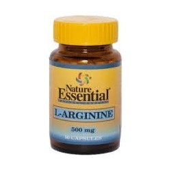 L-ARGININE ( NATURE ESSENTIAL) 500MG 50 CAPSULAS