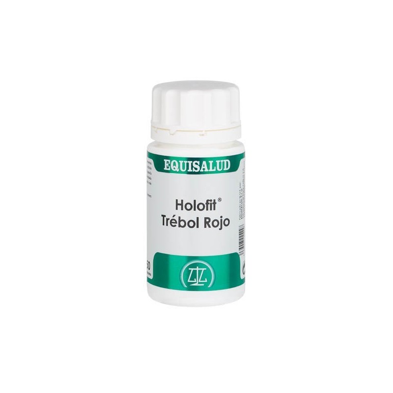 HOLOFIT TRÉBOL ROJO · 50 CÁPSULAS · EQUISALUD