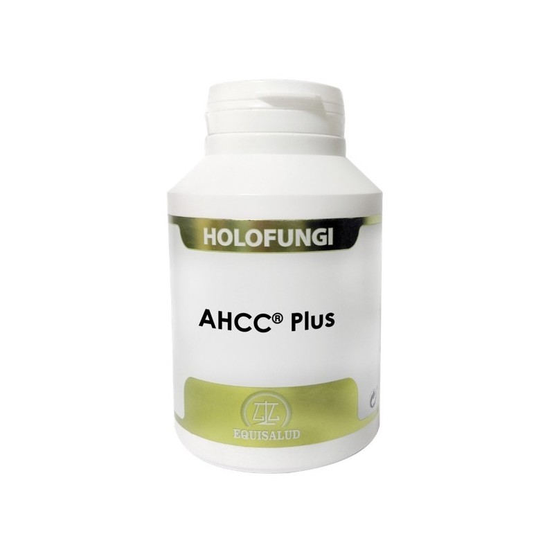 HOLOFUNGI AHCC® PLUS · 180 CÁPSULAS · EQUISALUD