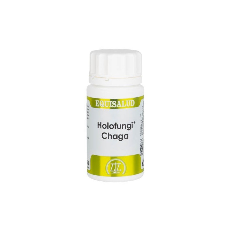 HOLOFUNGI CHAGA · 50 CÁPSULAS · EQUISALUD