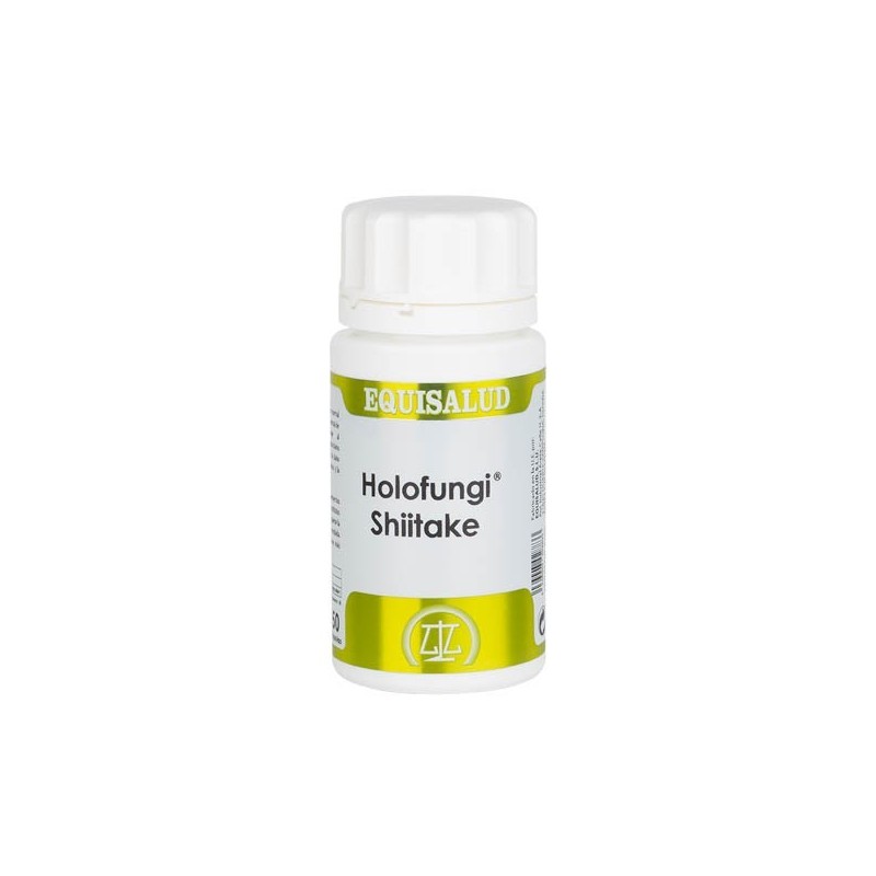 HOLOFUNGI SHIITAKE · 50 CÁPSULAS · EQUISALUD
