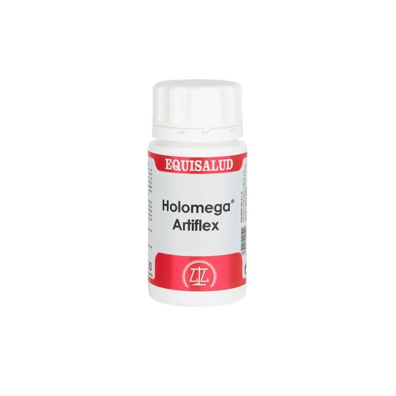 HOLOMEGA ARTIFLEX · 50 CÁPSULAS · EQUISALUD