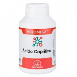 HOLOMEGA ÁCIDO CAPRÍLICO ·180 CÁPSULAS · EQUISALUD