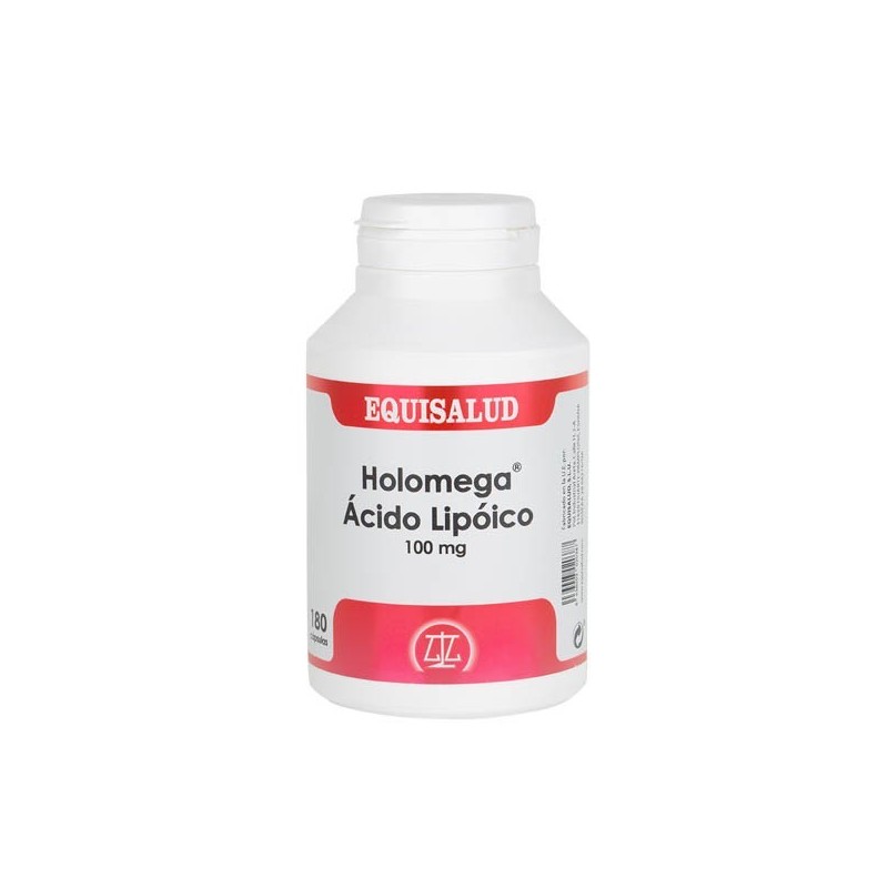 HOLOMEGA ÁCIDO LIPOICO ·180 CÁPSULAS · EQUISALUD