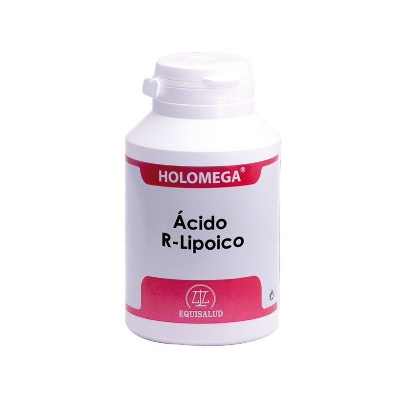 HOLOMEGA ÁCIDO R-LIPOICO ·180 CÁPSULAS · EQUISALUD
