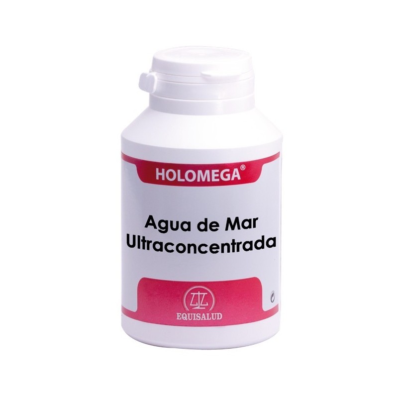 HOLOMEGA AGUA DE MAR ULTRACONCENTRADA ·180 CÁPSULAS ·  EQUISALUD