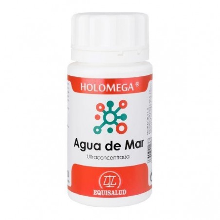 HOLOMEGA AGUA DE MAR ULTRACONCENTRADA ·  50 CÁPSULAS · EQUISALUD