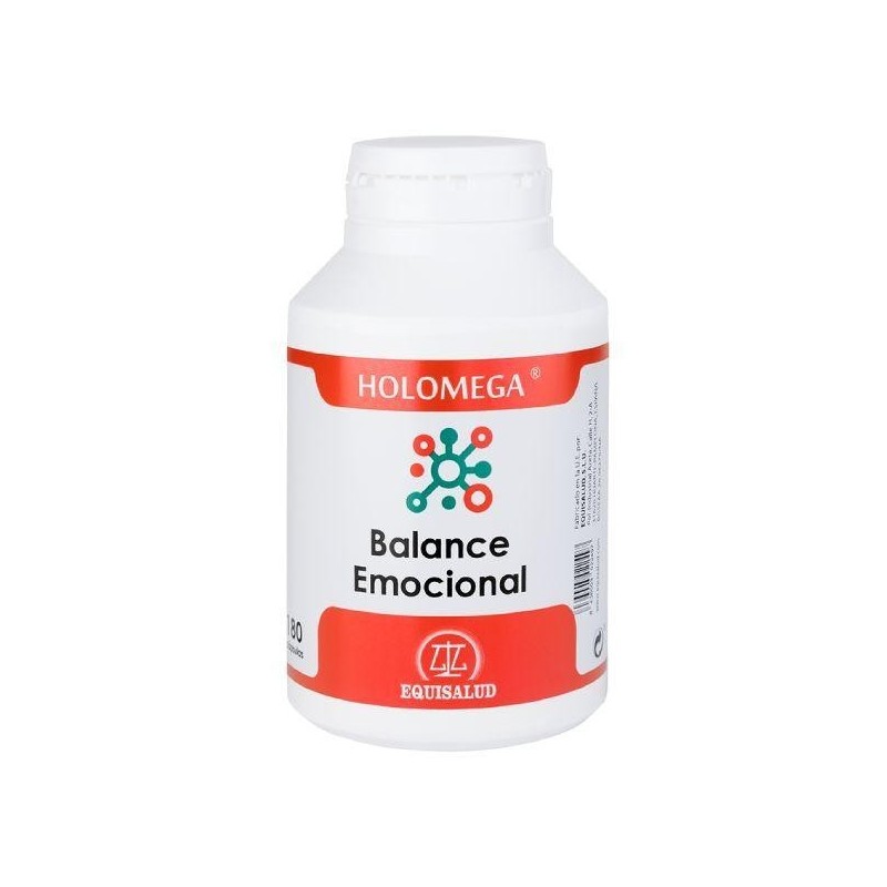 HOLOMEGA BALANCE EMOCIONAL · 180 CÁPSULAS · EQUISALUD