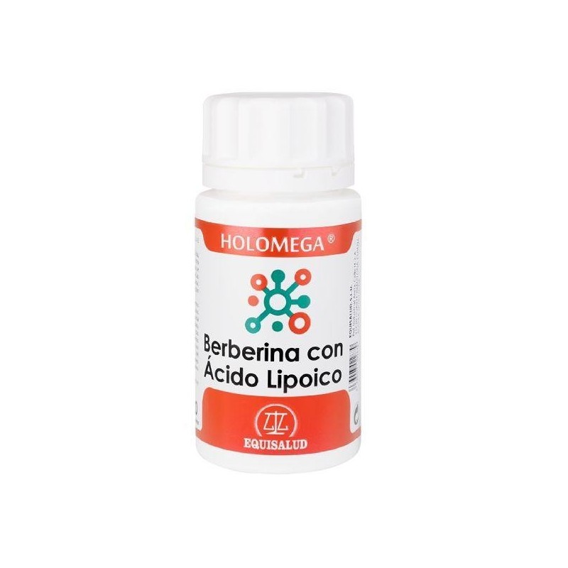 HOLOMEGA BERBERINA CON ÁCIDO LIPOICO · 50 CÁPSULAS · EQUISALUD