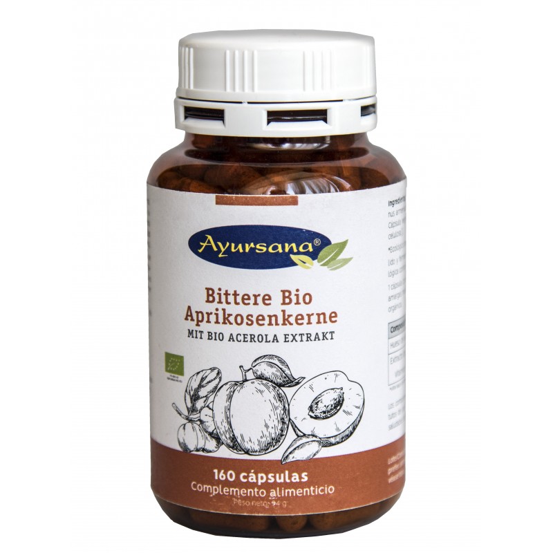 Semillas de Albaricoque fermentadas · 160 Cápsulas