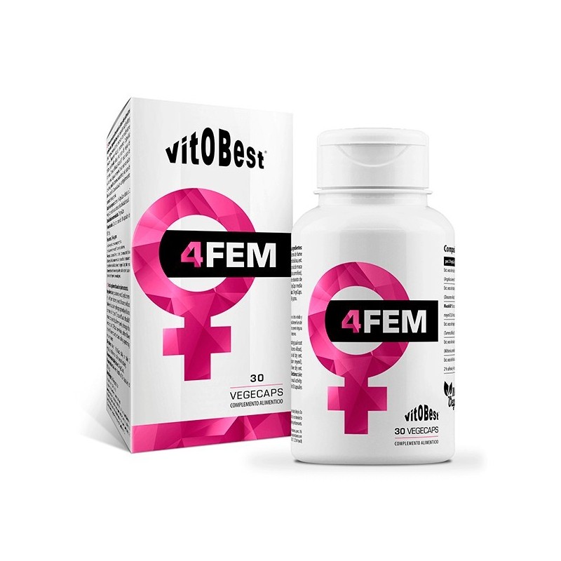 4Fem · 30 CÁPSULAS · Vitobest