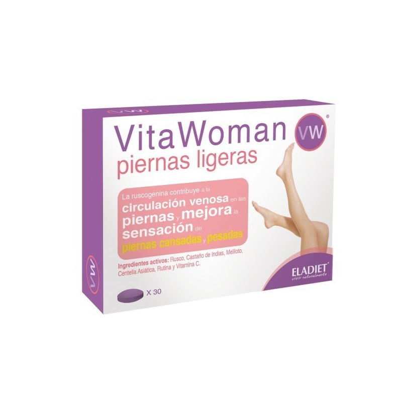 VitaWoman Piernas Ligeras ·  Eladiet · 30 comprimidos