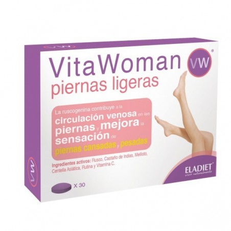 VitaWoman Piernas Ligeras ·  Eladiet · 30 comprimidos