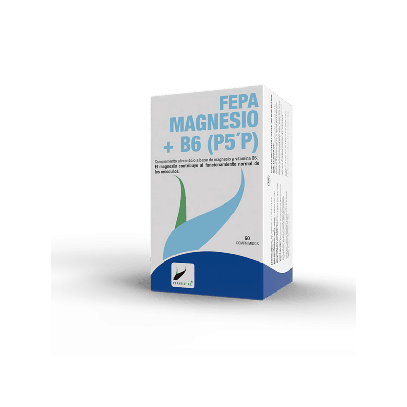 FEPA-MAGNESIO + B6 (P5P) - 60 COMPORIMIDOS - FEPADIET