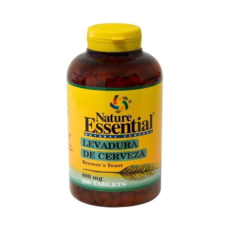 Levadura de Cerveza - 400 mg - 500 tab - Nature Essential