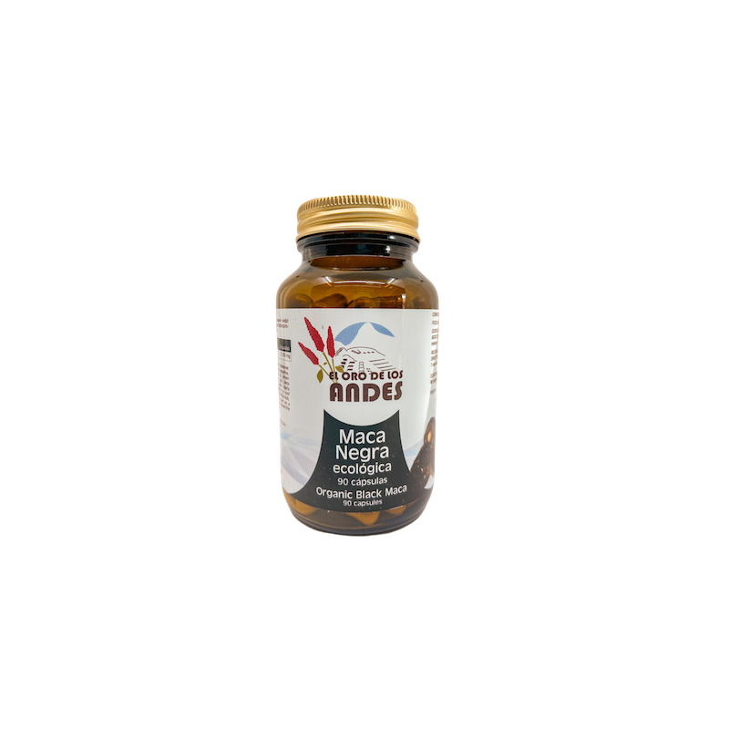 Maca Negra 90 cápsulas (700 mg) oro de los andes 9.90