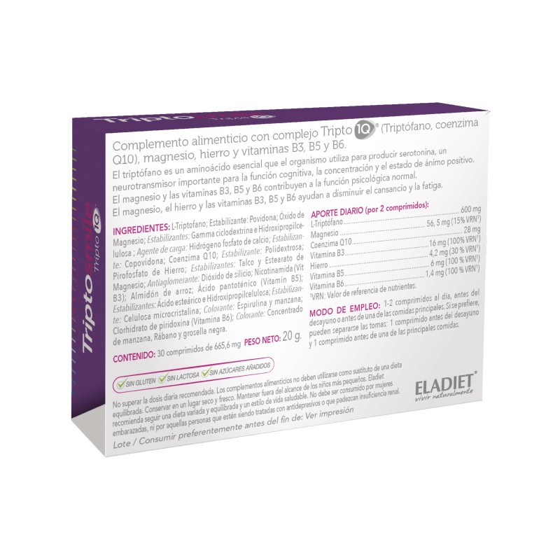 TRIPTOSMILE SEREZEN ELADIET 30 CAPSULAS