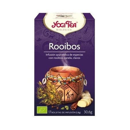 TE ROOIBOS ( YOGI TEA ) BIOLOGICO 17 BOLSITAS 1.8g