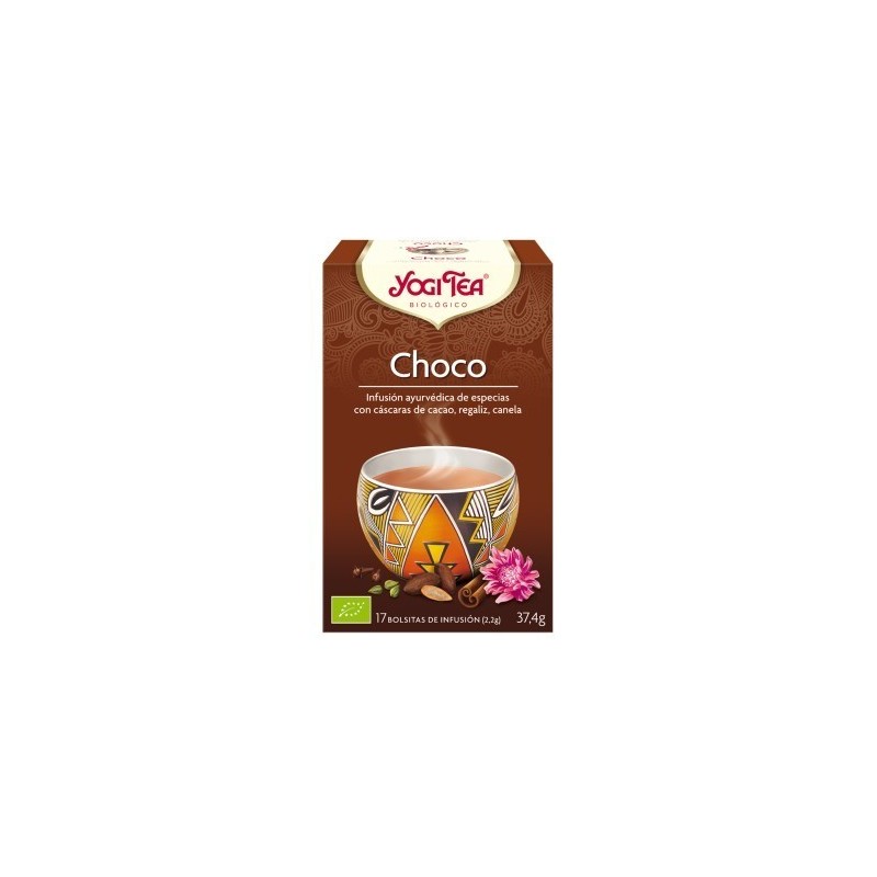 TE CHOCO ( YOGI TEA ) BIOLOGICO 17 BOLSITAS 1.8g