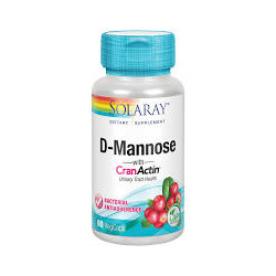 D-MANNOSE/CRANANCTIN 60 CAPSULAS -SOLARAY