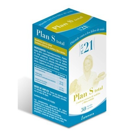 PLAN S TOTAL · 50 cápsulas · Plameca