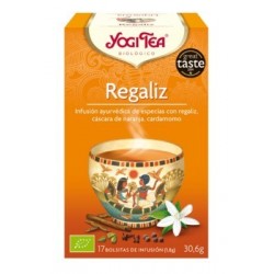 TE REGALIZ ( YOGI TEA ) BIOLOGICO 17 BOLSITAS 1.8g
