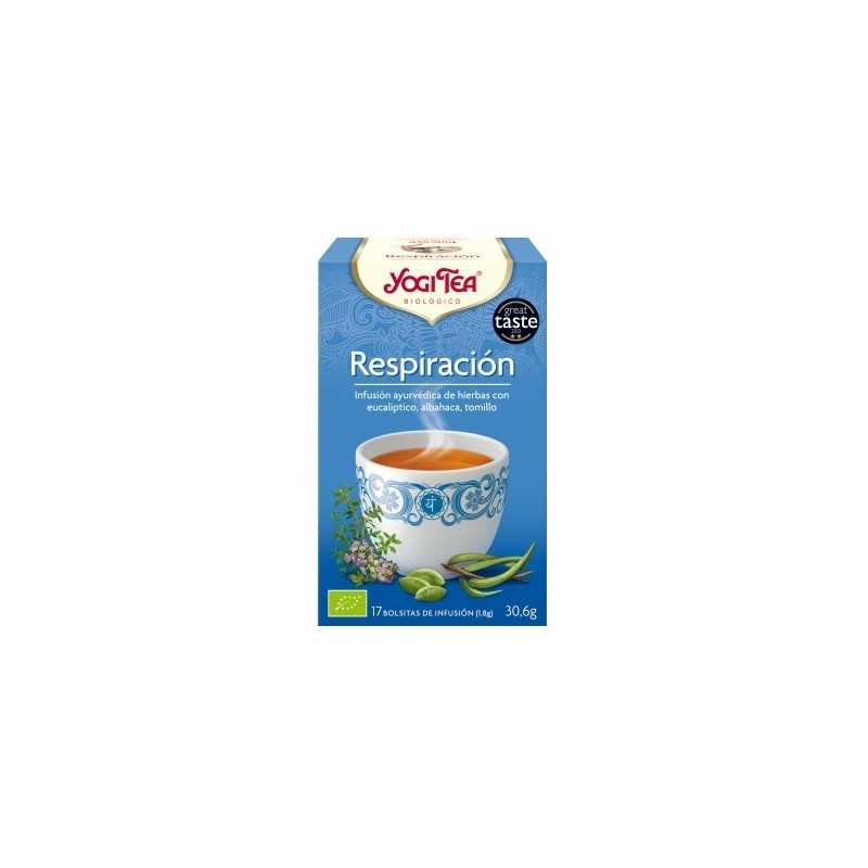 TE RESPIRACION ( YOGI TEA ) BIOLOGICO 17 BOLSITAS 1.8g