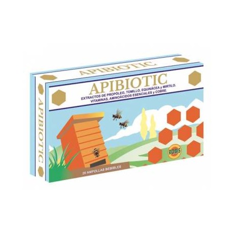 Comprar Apibiotic 20 ampollas Robis 9.90