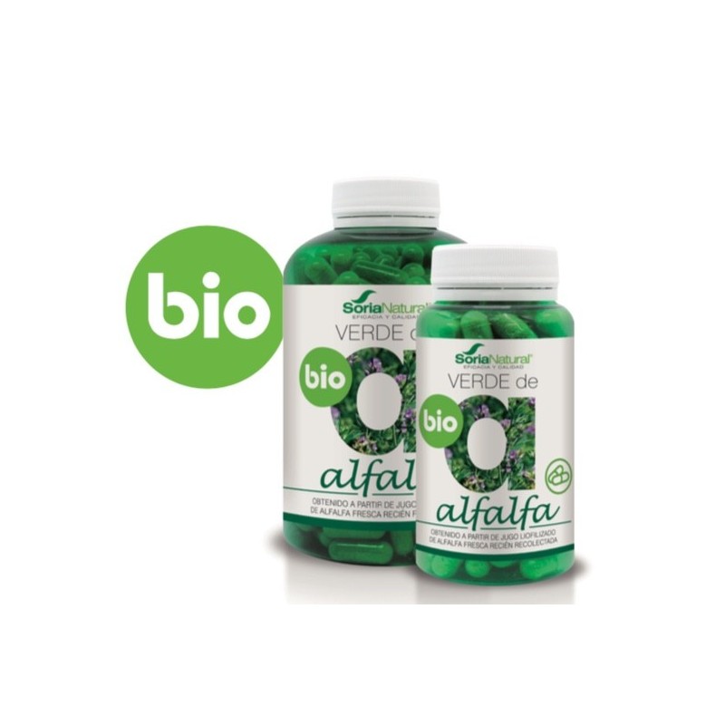 Verde de Alfalfa · 240 Cápsulas · Soria Natural