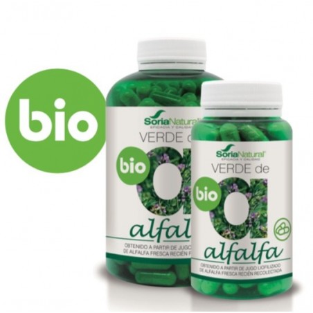 Verde de Alfalfa · 240 Cápsulas · Soria Natural