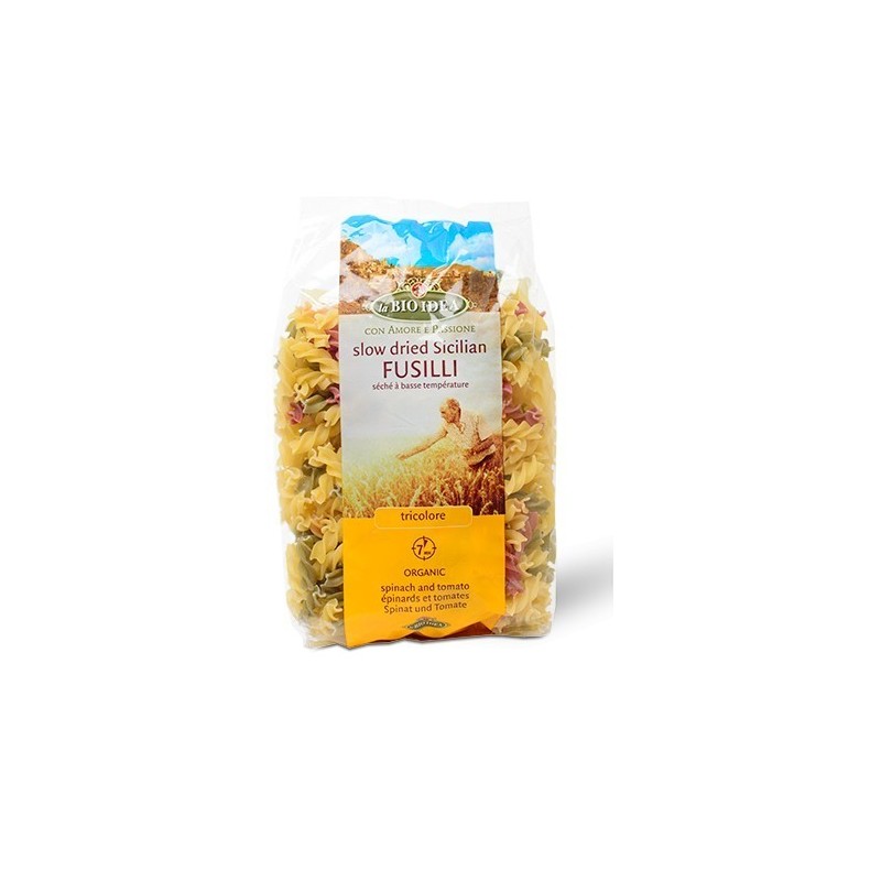 Fusilli tricolore 500g ( LA BIO IDEA ) 500gr
