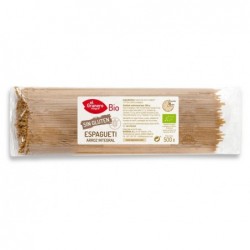 Espaguetis de Arroz Integral sin Gluten Bio, 500 g ( EL GRANERO )