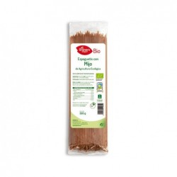 Espaguetis con Mijo Bio, 500 g ( EL GRANERO )