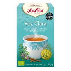 TE VOZ CLARA ( YOGI TEA ) BIOLOGICO 17 BOLSITAS 1.8g