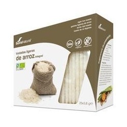 TOSTADAS LIGERAS DE ARROZ INTEGRAL · SORIA NATURAL ·