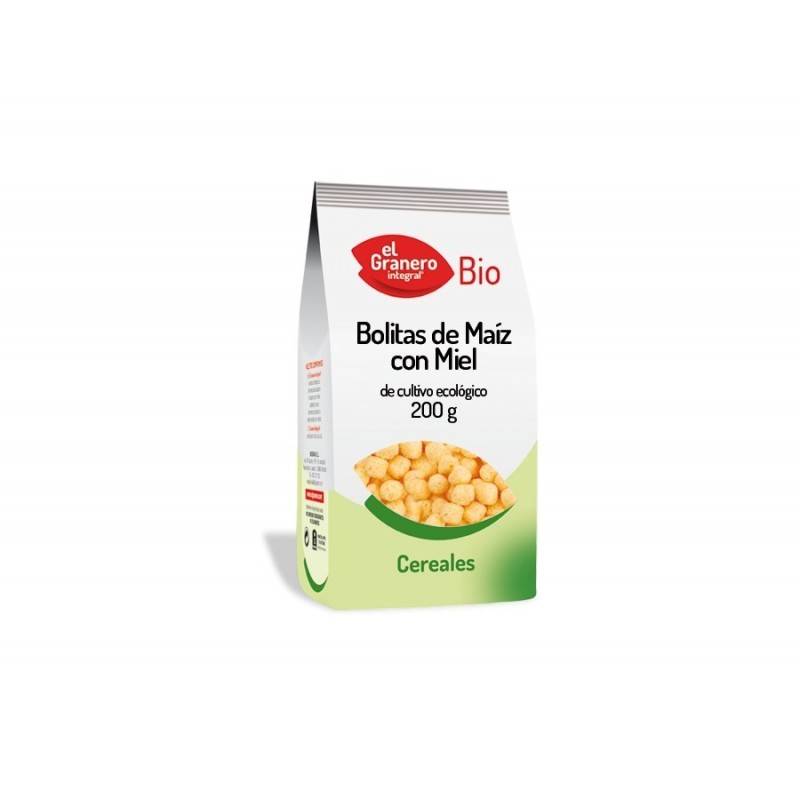 Bolitas de Maíz con Miel Bio · 200 GRAMOS · EL GRANERO
