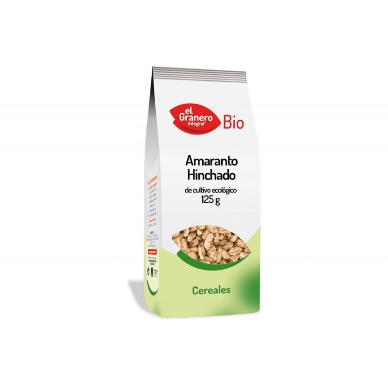 Amaranto Hinchado Bio, 125 g  ( EL GRANERO )