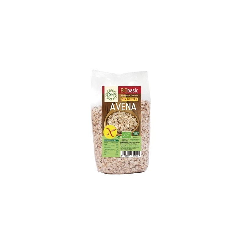 COPOS FINOS DE AVENA SIN GLUTEN INTEGRAL ( SOL NATURAL )