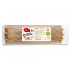 Espaguetis de Arroz Integral sin Gluten Bio, 500 g ( EL GRANERO )