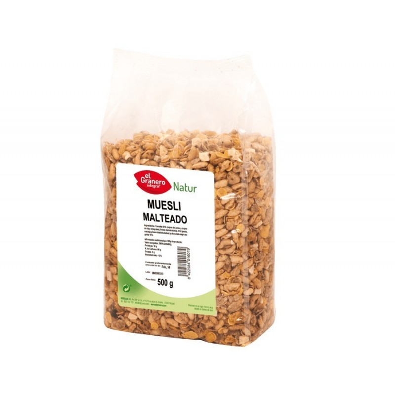 Muesli Malteado, 500 g ( EL GRANERO )
