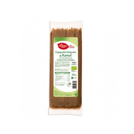 Espaguetis de Kamut Integral Bio, 500 g ( EL GRANERO )