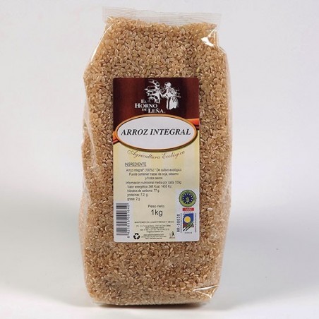 ARROZ INTEGRAL ECOLOGICO · 1 kg ·EL HORNO DE LEÑA