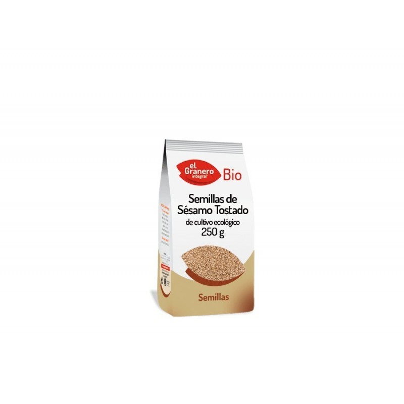 Semillas de Sésamo Tostado Bio, 250 g ( EL GRANERO )